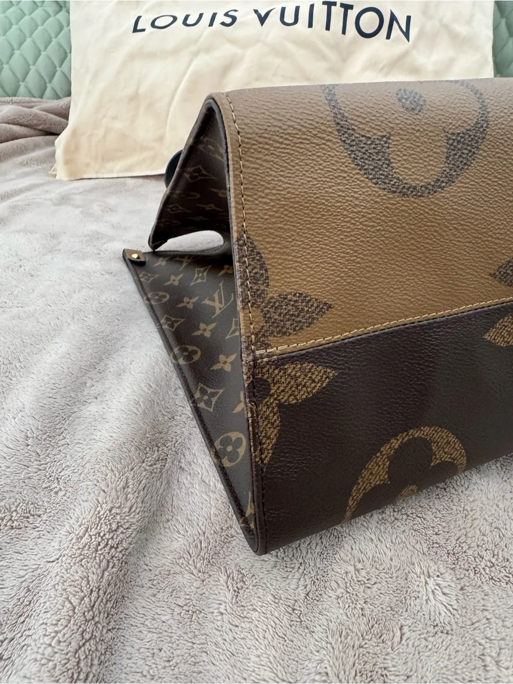 Louis Vuitton On the Go GM with Matching Wallet